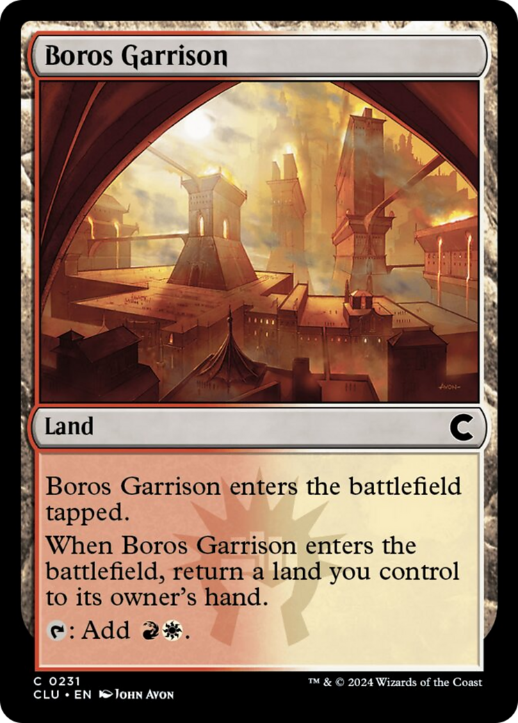 Boros Garrison [Ravnica: Clue Edition] | Spectrum Games