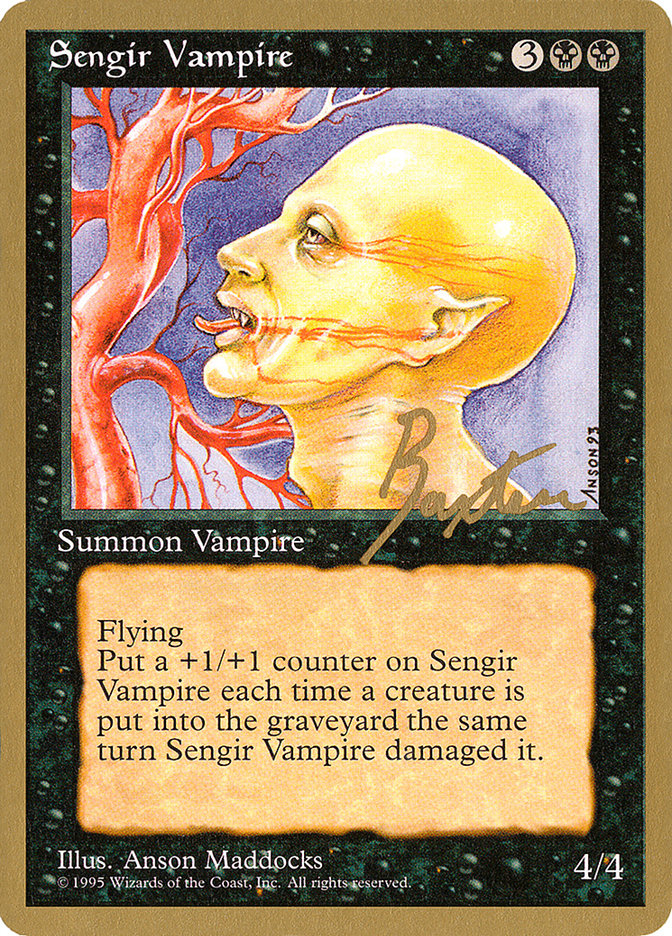 Sengir Vampire (George Baxter) [Pro Tour Collector Set] | Spectrum Games