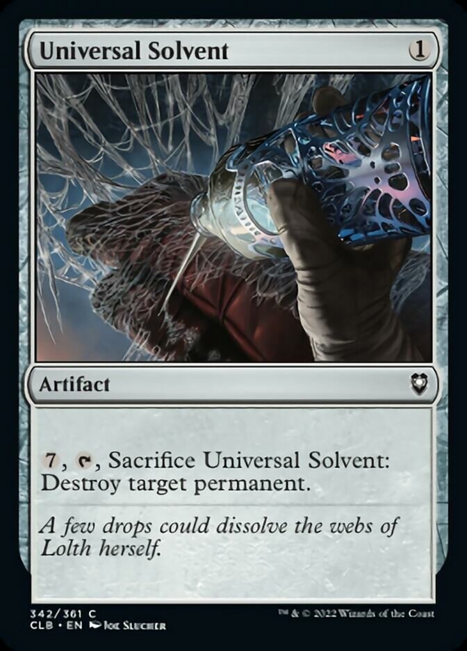 Universal Solvent [Commander Legends: Battle for Baldur's Gate] | Spectrum Games