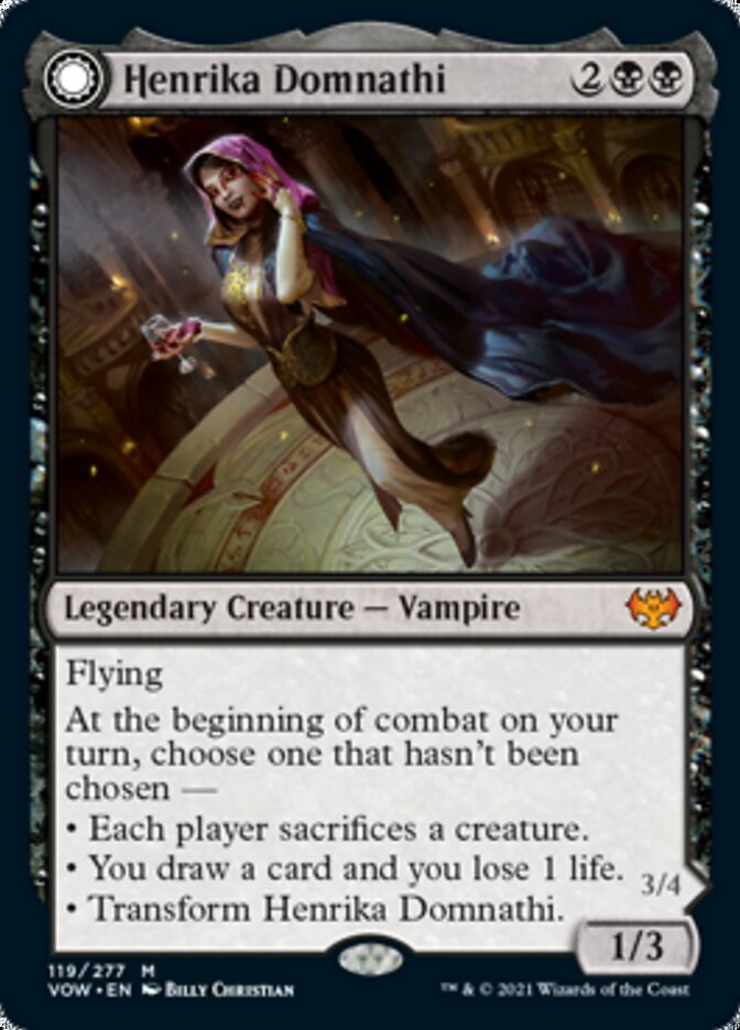 Henrika Domnathi // Henrika, Infernal Seer [Innistrad: Crimson Vow] | Spectrum Games