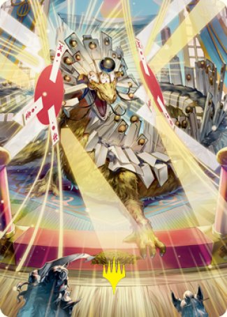 Spirit-Sister's Call Art Card (Gold-Stamped Signature) [Kamigawa: Neon Dynasty Art Series] | Spectrum Games