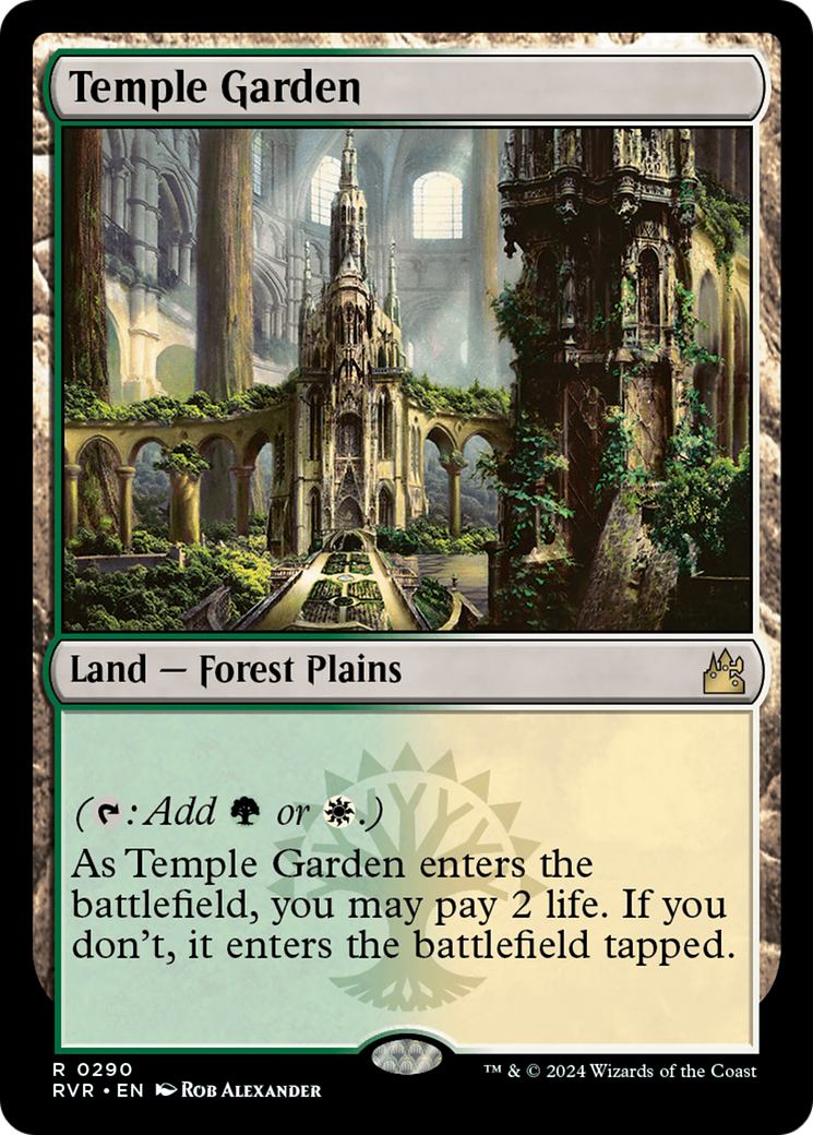 Temple Garden [Ravnica Remastered] | Spectrum Games