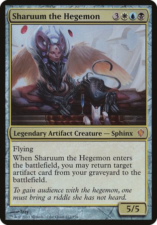 Sharuum the Hegemon (Commander 2013) [Commander 2013 Oversized] | Spectrum Games