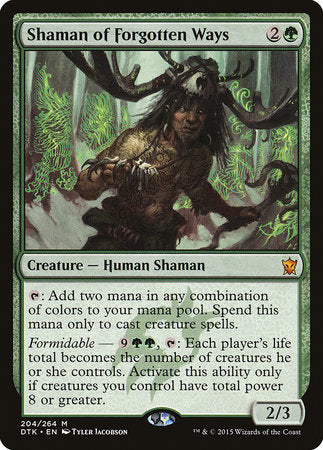 Shaman of Forgotten Ways [Dragons of Tarkir] | Spectrum Games