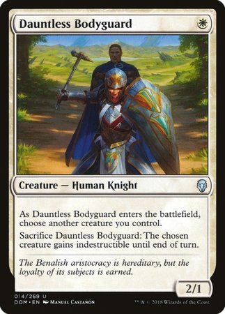 Dauntless Bodyguard [Dominaria] | Spectrum Games