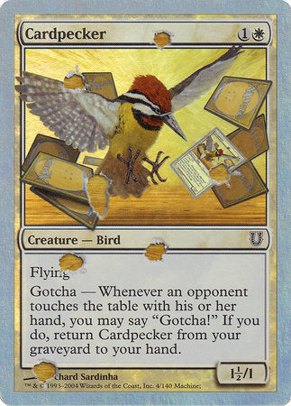 Cardpecker (Alternate Foil) [Unhinged] | Spectrum Games