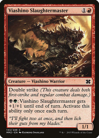 Viashino Slaughtermaster [Modern Masters 2015] | Spectrum Games