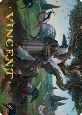 Kindred Discovery Art Card (Gold-Stamped Signature) [Commander Legends: Battle for Baldur's Gate Art Series] | Spectrum Games