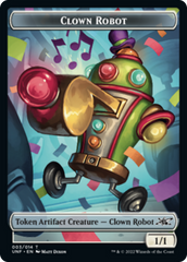 Clown Robot (003) // Storm Crow Double-sided Token [Unfinity Tokens] | Spectrum Games