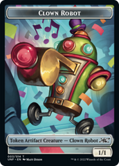 Clown Robot (003) // Balloon Double-sided Token [Unfinity Tokens] | Spectrum Games