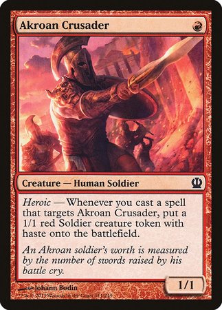 Akroan Crusader [Theros] | Spectrum Games