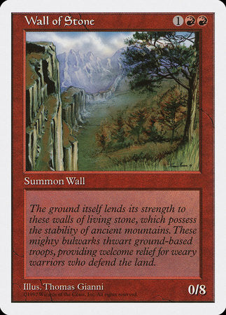 Wall of Stone [Fifth Edition] | Spectrum Games