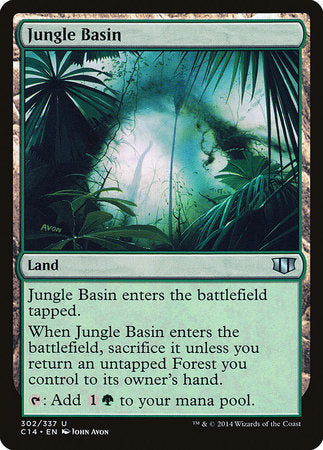Jungle Basin [Commander 2014] | Spectrum Games