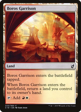 Boros Garrison [Commander 2019] | Spectrum Games