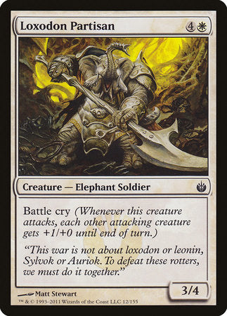 Loxodon Partisan [Mirrodin Besieged] | Spectrum Games