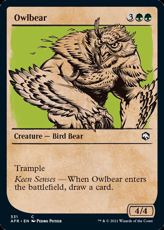 Owlbear (Showcase) [Dungeons & Dragons: Adventures in the Forgotten Realms] | Spectrum Games