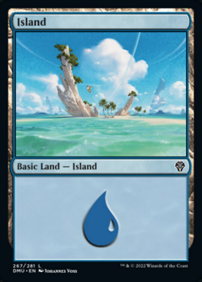 Island (267) [Dominaria United] | Spectrum Games