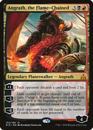 Angrath, the Flame-Chained [Rivals of Ixalan] | Spectrum Games