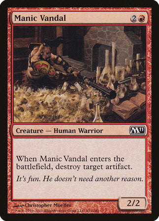 Manic Vandal [Magic 2011] | Spectrum Games
