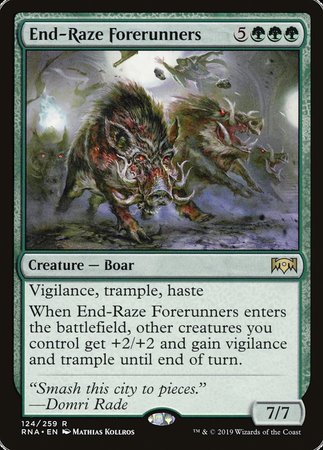 End-Raze Forerunners [Ravnica Allegiance] | Spectrum Games