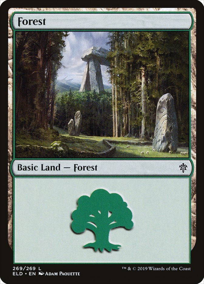 Forest (269) [Throne of Eldraine] | Spectrum Games