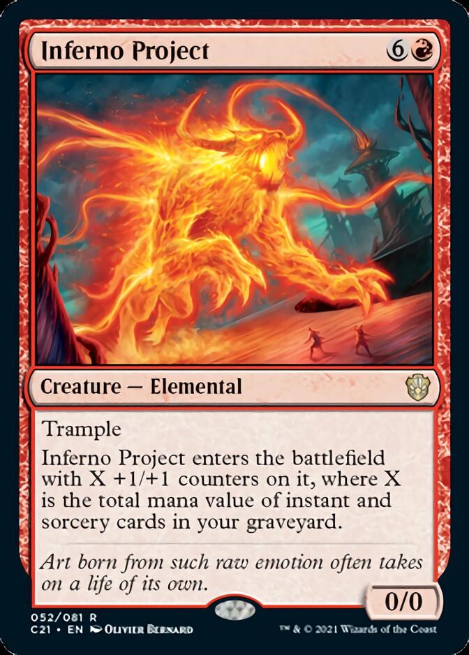 Inferno Project [Commander 2021] | Spectrum Games