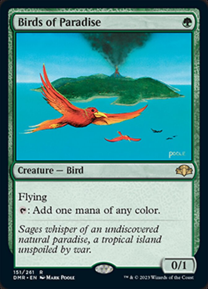 Birds of Paradise [Dominaria Remastered] | Spectrum Games