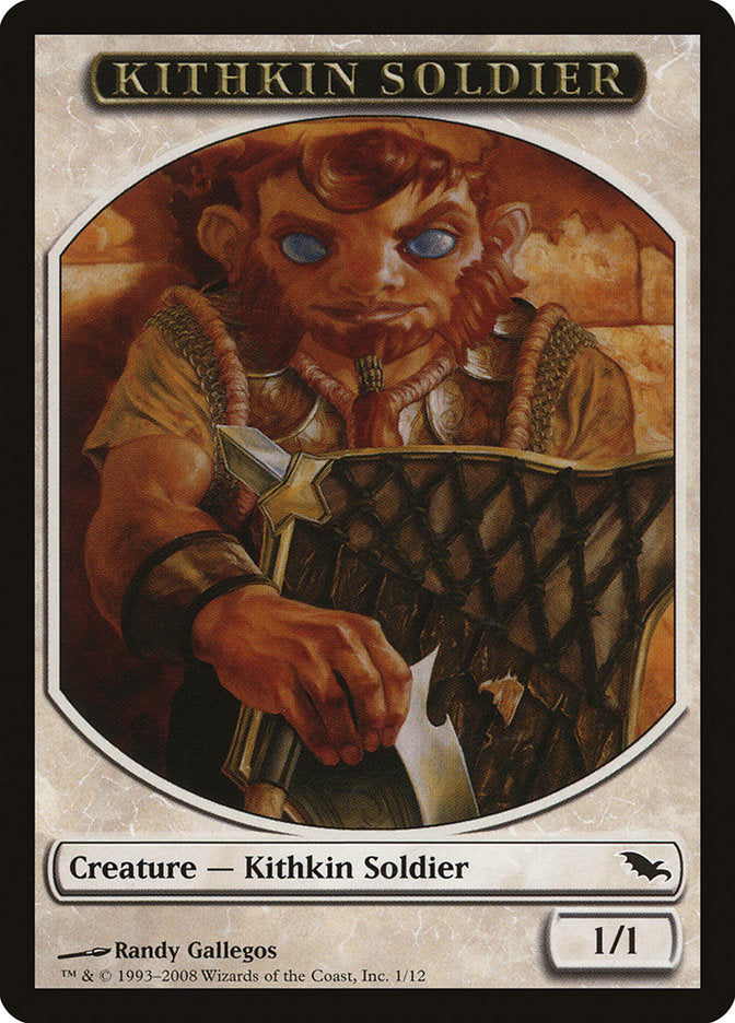 Kithkin Soldier [Shadowmoor Tokens] | Spectrum Games