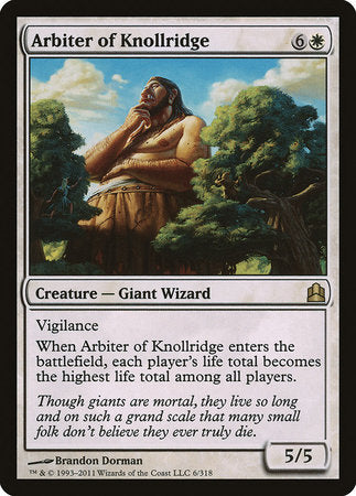 Arbiter of Knollridge [Commander 2011] | Spectrum Games