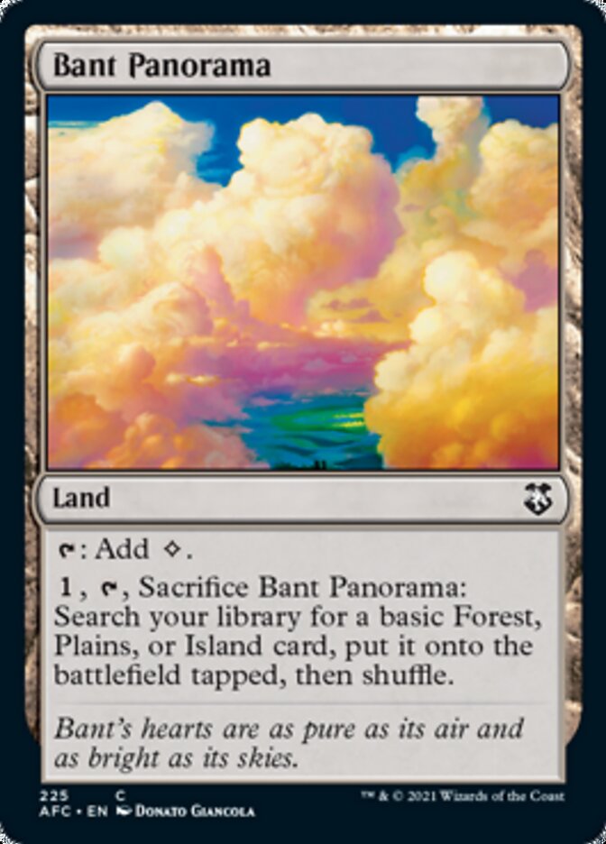 Bant Panorama [Dungeons & Dragons: Adventures in the Forgotten Realms Commander] | Spectrum Games