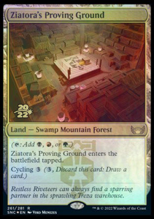 Ziatora's Proving Ground [Streets of New Capenna Prerelease Promos] | Spectrum Games