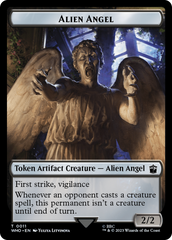 Alien Angel // Mark of the Rani Double-Sided Token [Doctor Who Tokens] | Spectrum Games