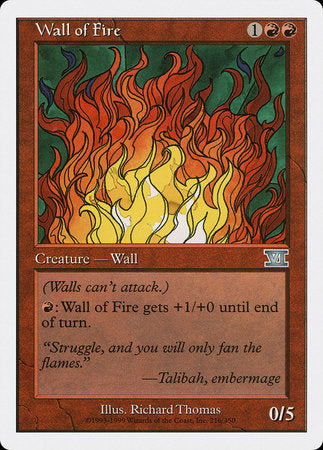 Wall of Fire [Classic Sixth Edition] | Spectrum Games