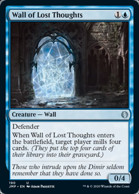 Wall of Lost Thoughts [Jumpstart] | Spectrum Games