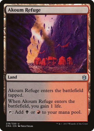Akoum Refuge [Commander Anthology] | Spectrum Games