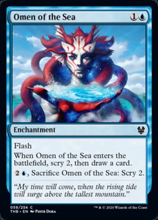 Omen of the Sea [Theros Beyond Death] | Spectrum Games