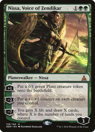 Nissa, Voice of Zendikar [Oath of the Gatewatch] | Spectrum Games