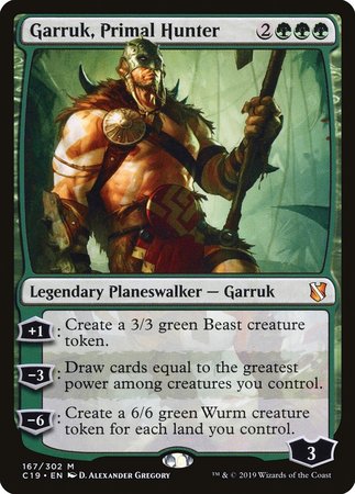 Garruk, Primal Hunter [Commander 2019] | Spectrum Games
