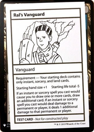 Ral's Vanguard (2021 Edition) [Mystery Booster Playtest Cards] | Spectrum Games