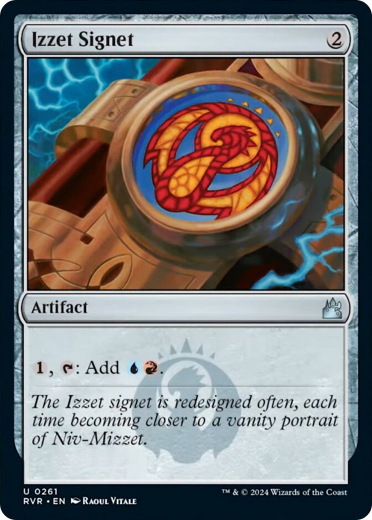 Izzet Signet [Ravnica Remastered] | Spectrum Games