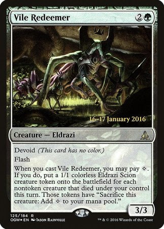 Vile Redeemer [Oath of the Gatewatch Promos] | Spectrum Games