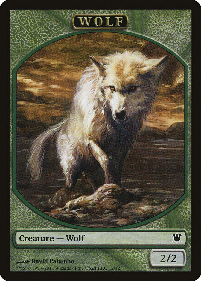 Wolf (12/12) [Innistrad Tokens] | Spectrum Games