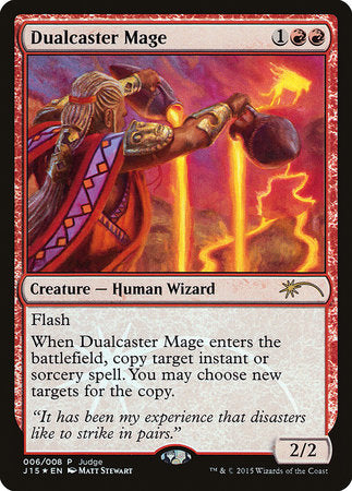 Dualcaster Mage [Judge Gift Cards 2015] | Spectrum Games