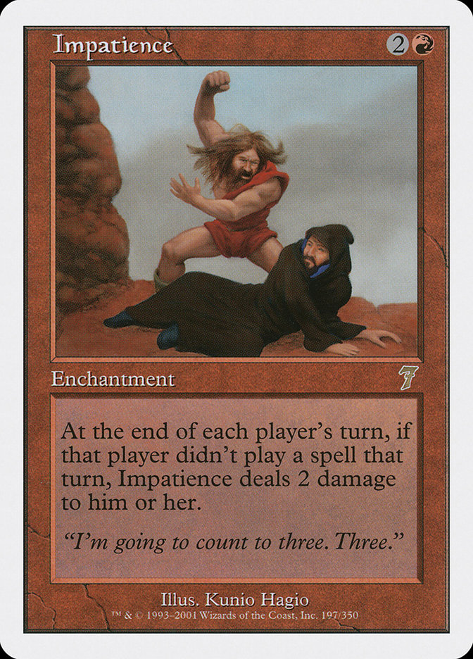 Impatience [Seventh Edition] | Spectrum Games