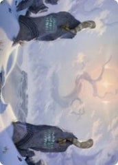Snow-Covered Plains (276) Art Card [Kaldheim: Art Series] | Spectrum Games