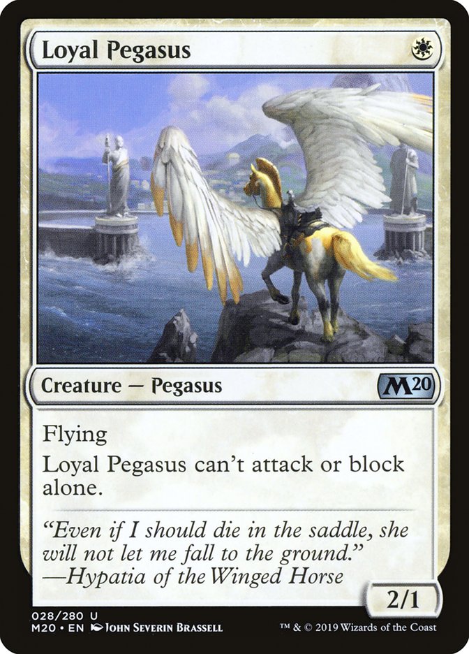 Loyal Pegasus [Core Set 2020] | Spectrum Games