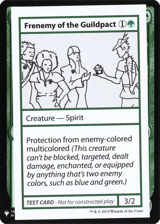 Frenemy of the Guildpact [Mystery Booster Playtest Cards] | Spectrum Games