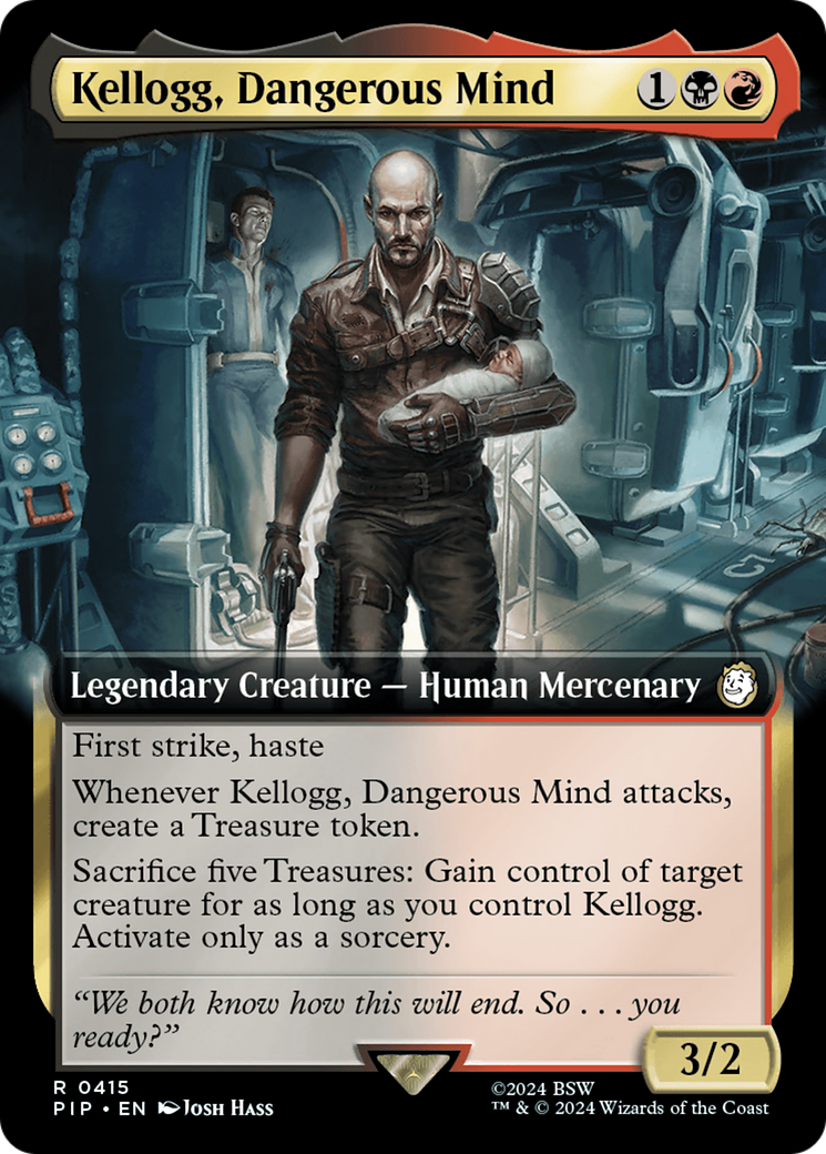 Kellogg, Dangerous Mind (Extended Art) [Fallout] | Spectrum Games