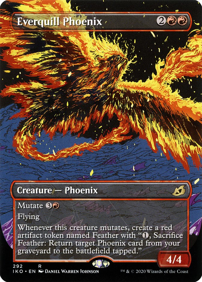 Everquill Phoenix (Showcase) [Ikoria: Lair of Behemoths] | Spectrum Games