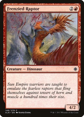 Frenzied Raptor [Ixalan] | Spectrum Games